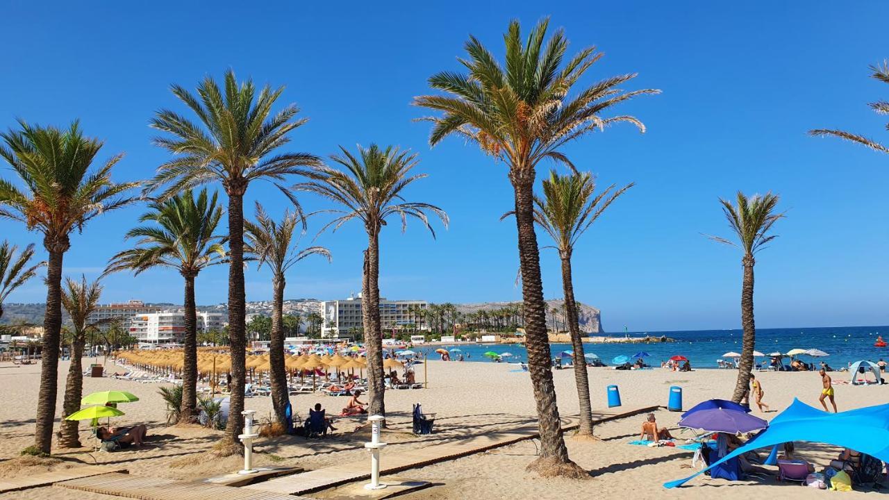 Modern 2 Bedroom Apartment 100 M From The Beach Jávea Eksteriør billede